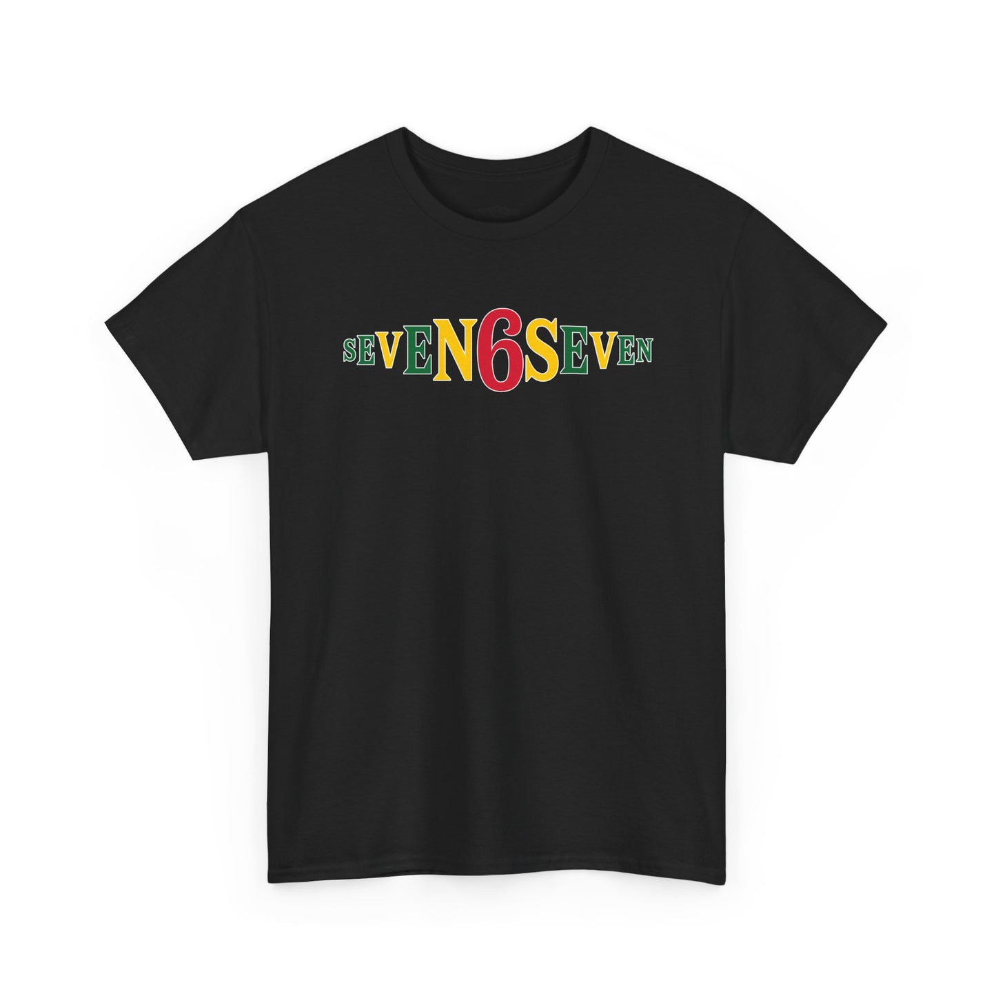 Plain T-Shirt - Ice/Green/Gold