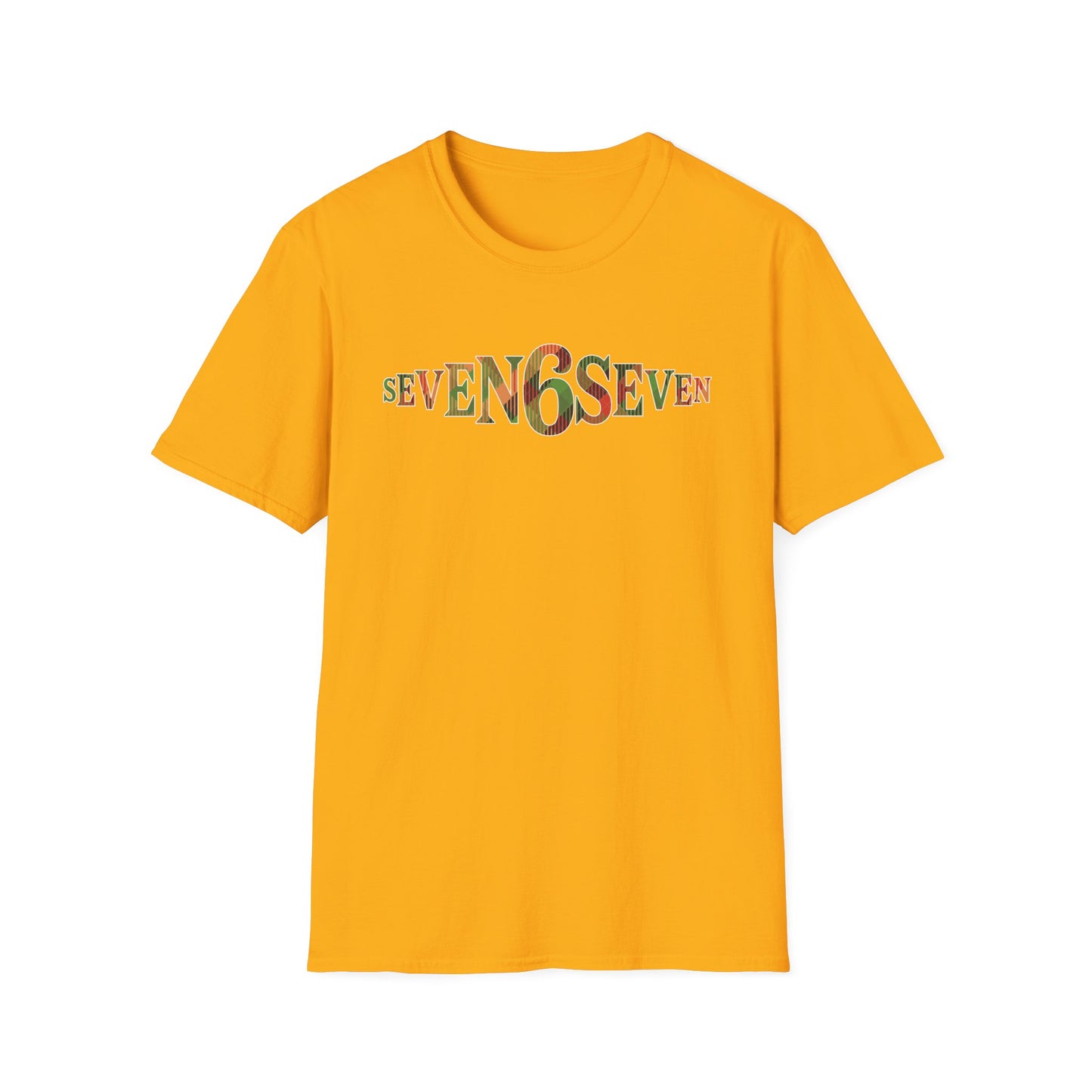 Plain T-Shirt with Madras Logo