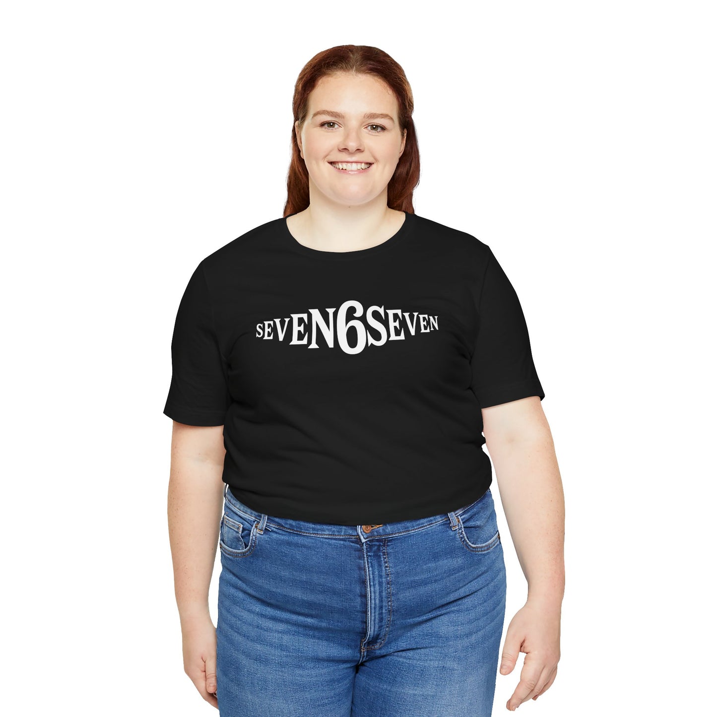 Unisex T-Shirt with White Logo