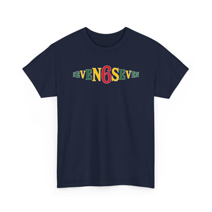 Plain T-Shirt - Ice/Green/Gold